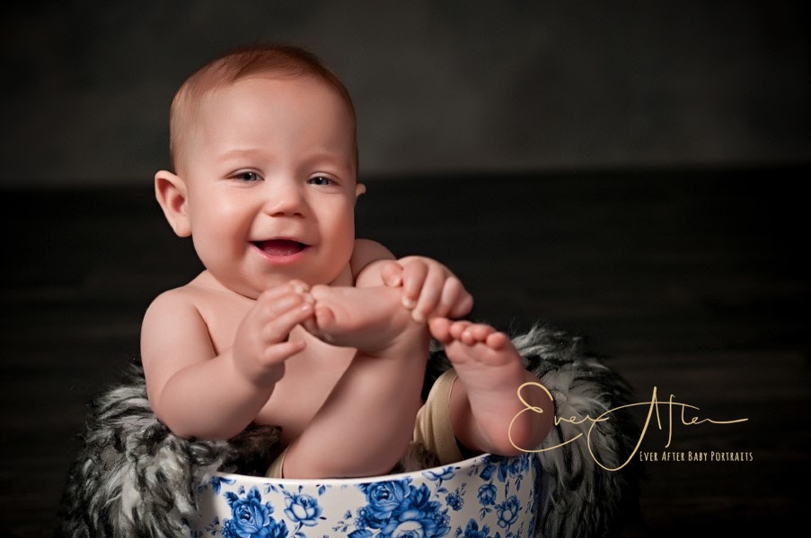 Baby Fine art portrait in Burke