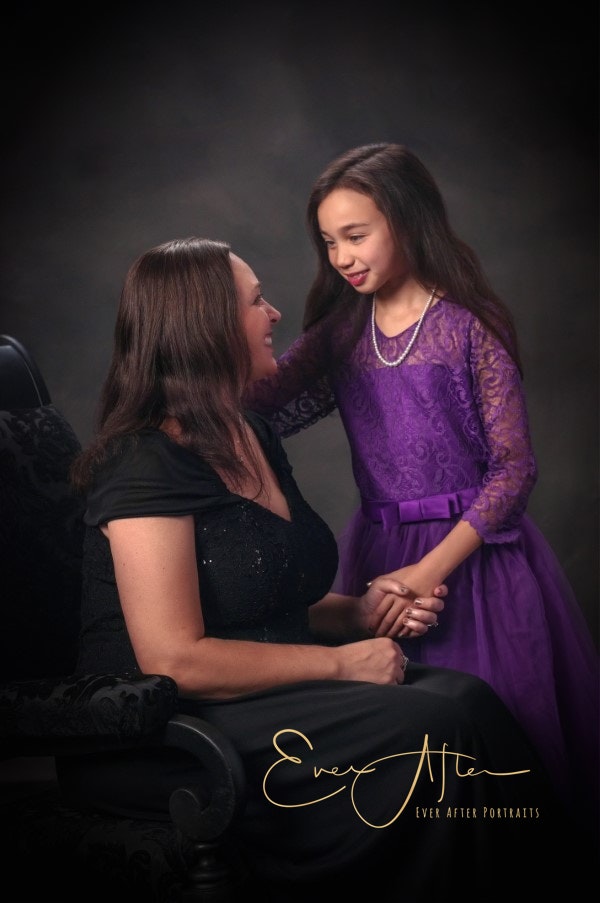 Mother Daughter Fine art photography in Burke