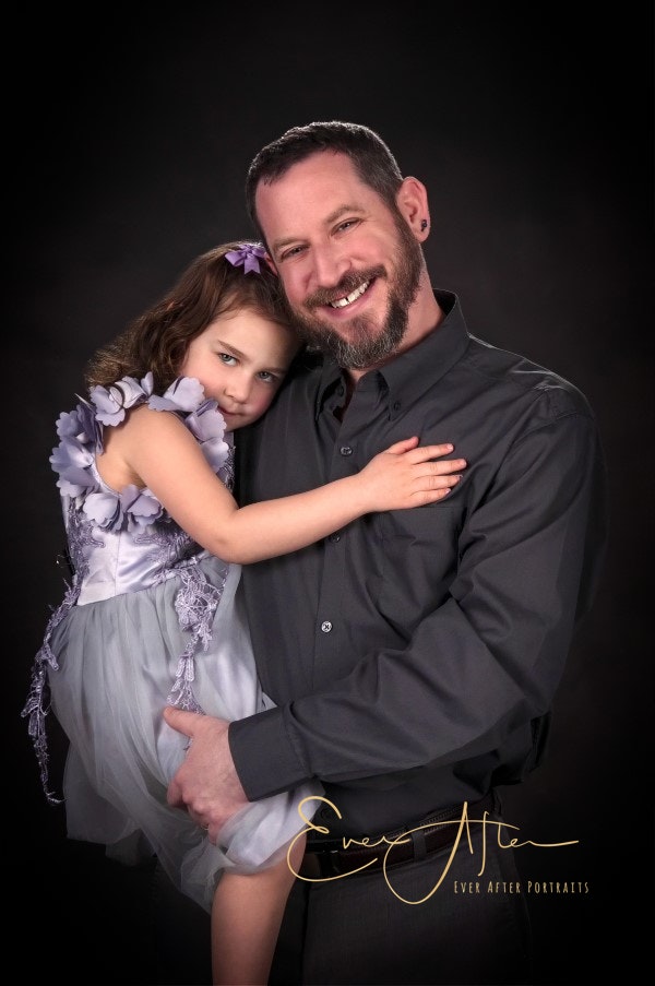 Father Daughter Fine art photography in Centreville