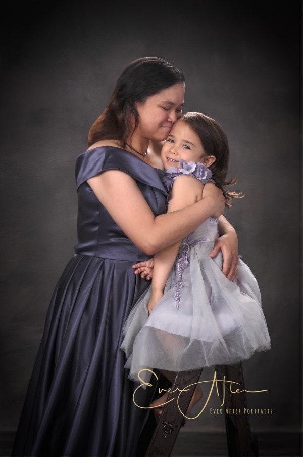 Mother Daughter Portrait in Frederick